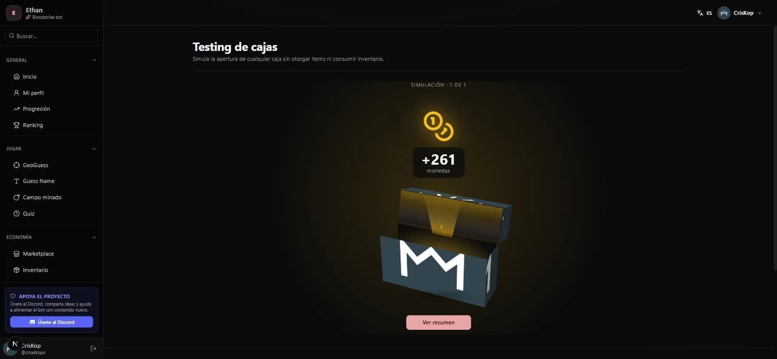 Apertura de caja
